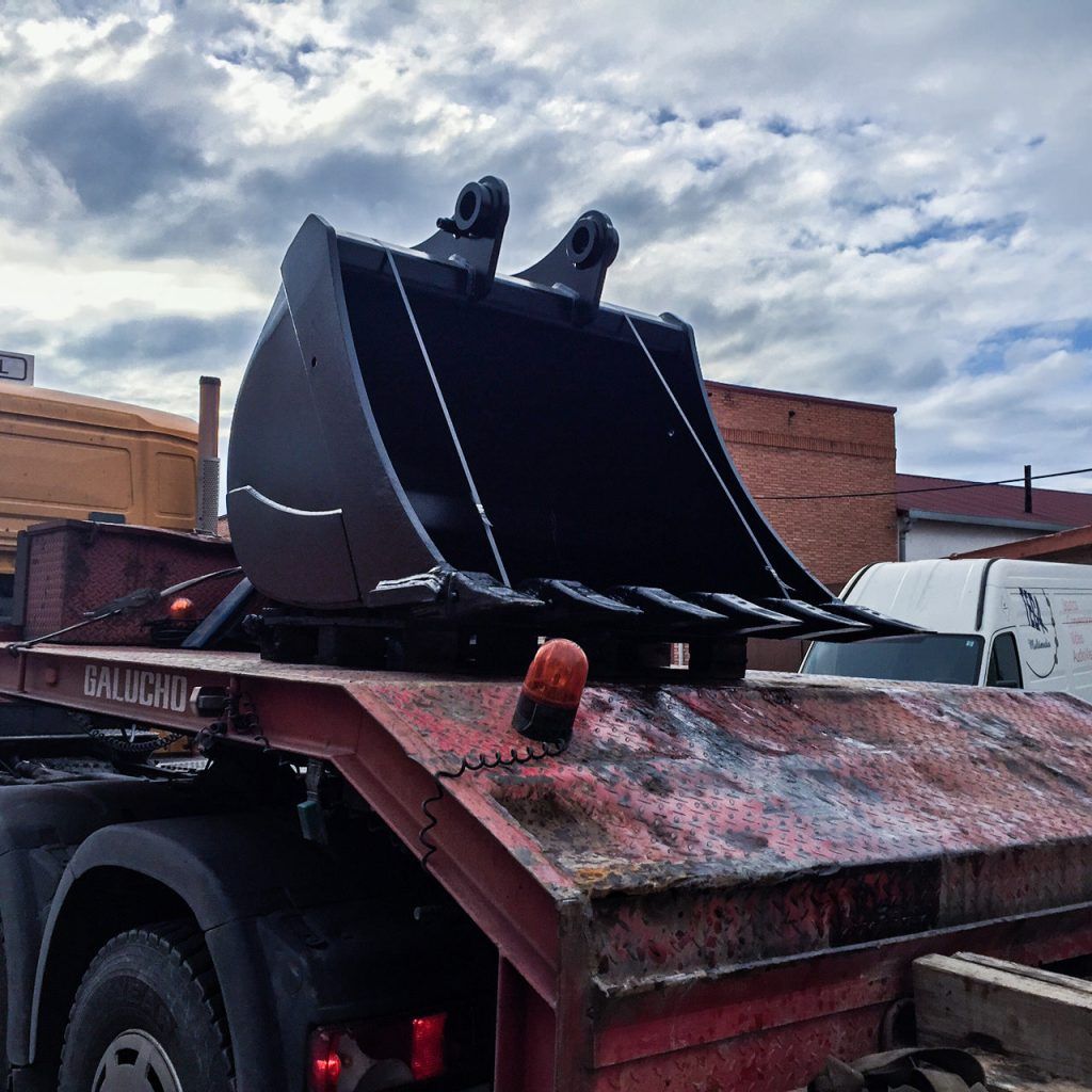 Cazo excavadora para diferentes aplicaciones