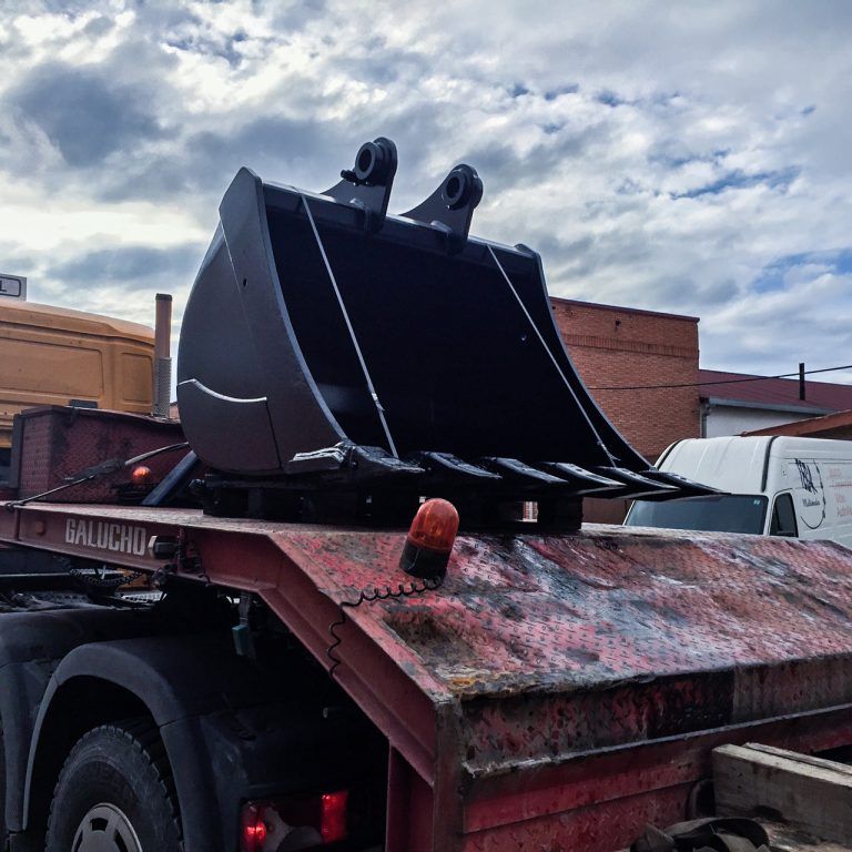 Cazo excavadora para diferentes aplicaciones