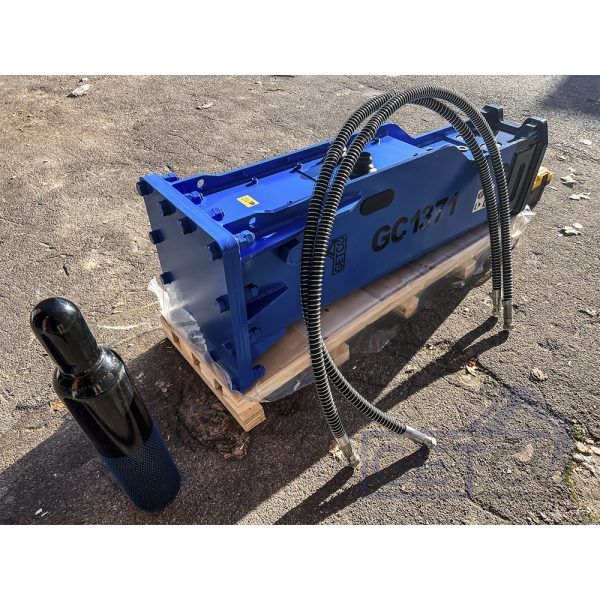 MARTILLO HIDRAULICO SILENCIADO GETCO GC-1371 - Imagen 3