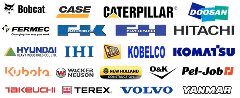 Marcas de excavadoras compatibles