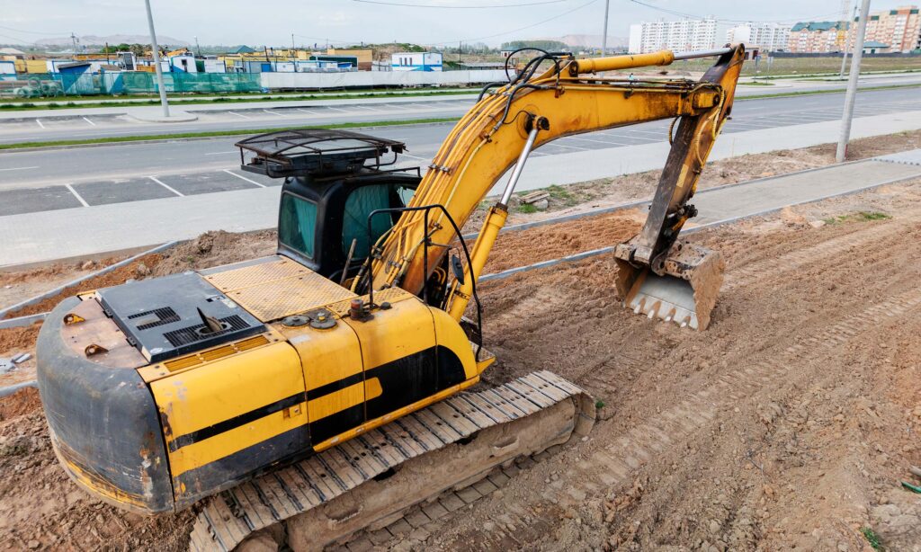 maquinaria para obra civil en movimiento de tierras